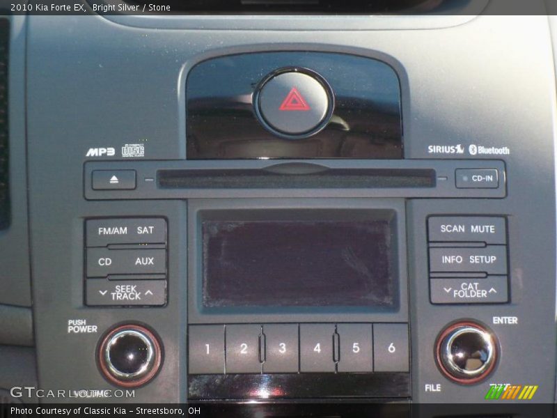 Bright Silver / Stone 2010 Kia Forte EX