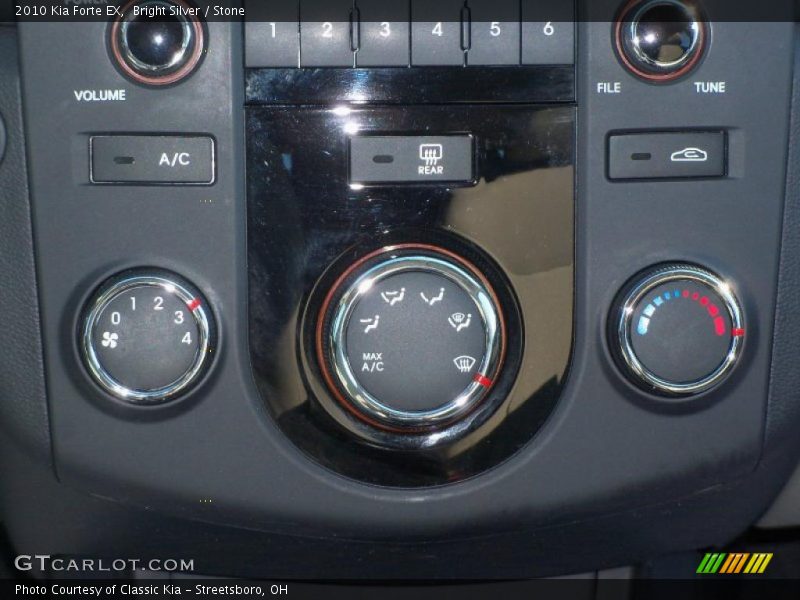 Bright Silver / Stone 2010 Kia Forte EX