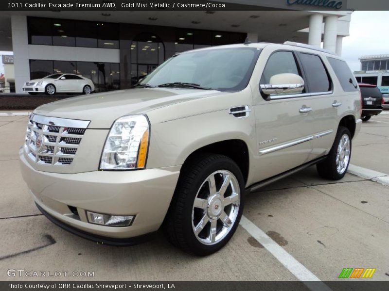 Front 3/4 View of 2011 Escalade Premium AWD