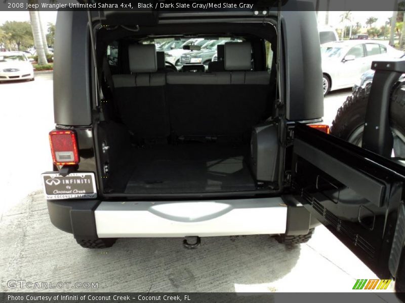 Black / Dark Slate Gray/Med Slate Gray 2008 Jeep Wrangler Unlimited Sahara 4x4