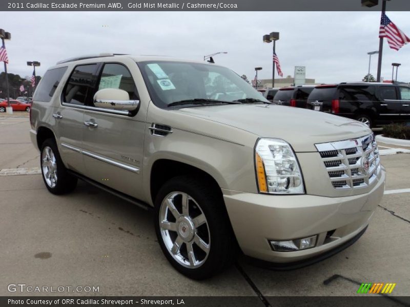  2011 Escalade Premium AWD Gold Mist Metallic