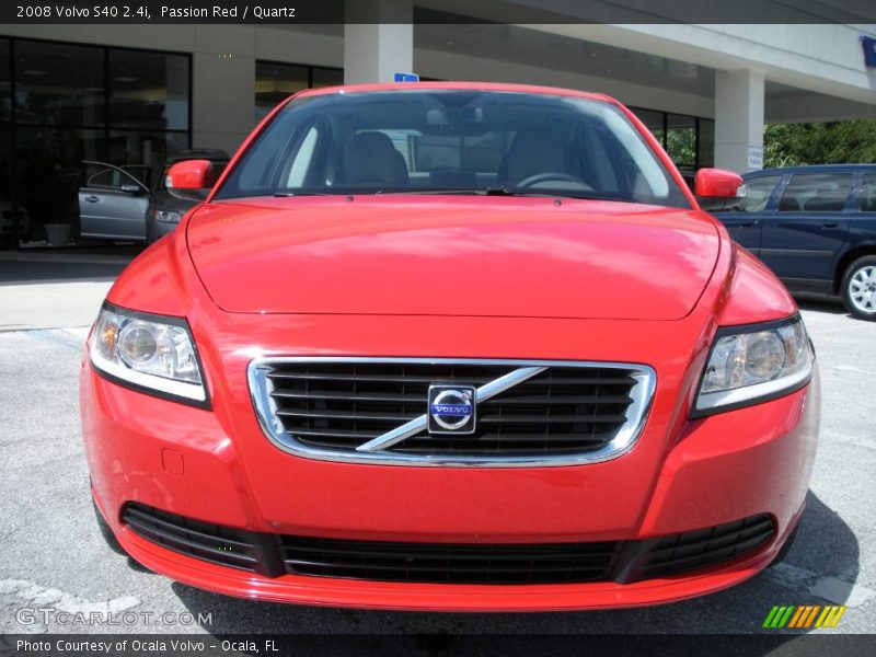 Passion Red / Quartz 2008 Volvo S40 2.4i