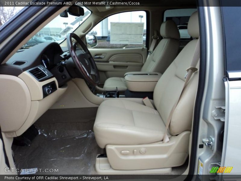  2011 Escalade Premium AWD Cashmere/Cocoa Interior