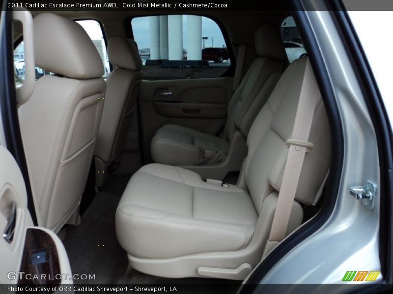  2011 Escalade Premium AWD Cashmere/Cocoa Interior