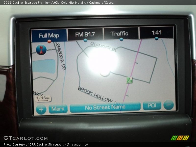 Navigation of 2011 Escalade Premium AWD