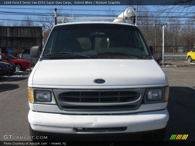 Oxford White / Medium Graphite 1999 Ford E Series Van E350 Super Duty Cargo