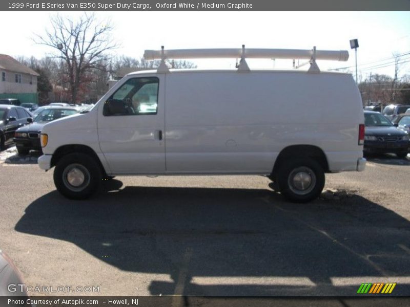 Oxford White / Medium Graphite 1999 Ford E Series Van E350 Super Duty Cargo