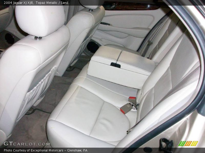 Topaz Metallic / Sand 2004 Jaguar XJ XJ8