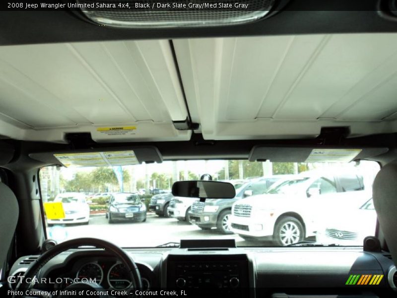 Black / Dark Slate Gray/Med Slate Gray 2008 Jeep Wrangler Unlimited Sahara 4x4