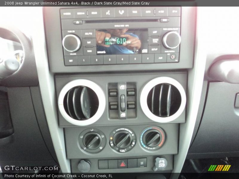 Black / Dark Slate Gray/Med Slate Gray 2008 Jeep Wrangler Unlimited Sahara 4x4