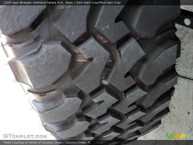 Black / Dark Slate Gray/Med Slate Gray 2008 Jeep Wrangler Unlimited Sahara 4x4