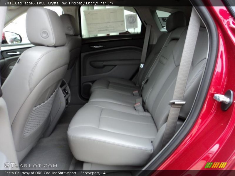 Crystal Red Tintcoat / Ebony/Titanium 2011 Cadillac SRX FWD