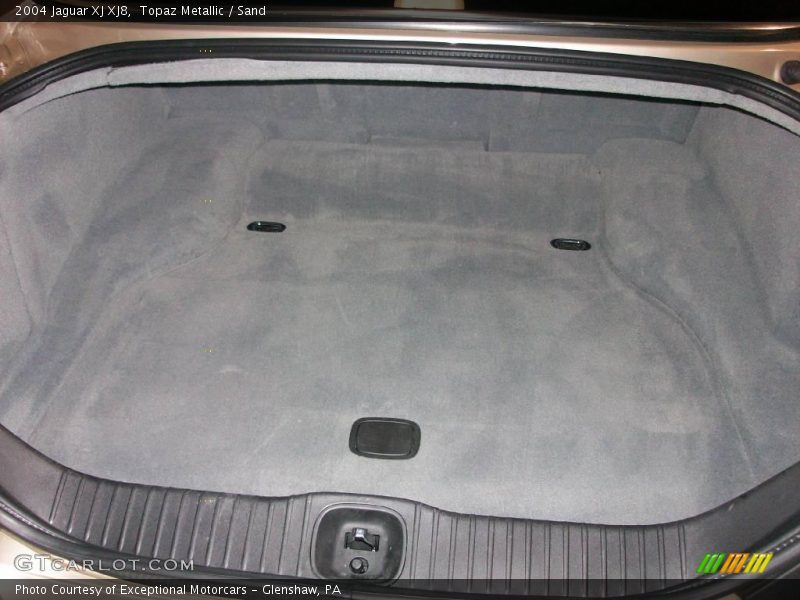 Topaz Metallic / Sand 2004 Jaguar XJ XJ8