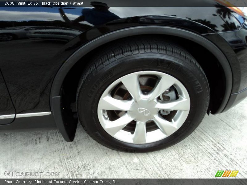 Black Obsidian / Wheat 2008 Infiniti EX 35