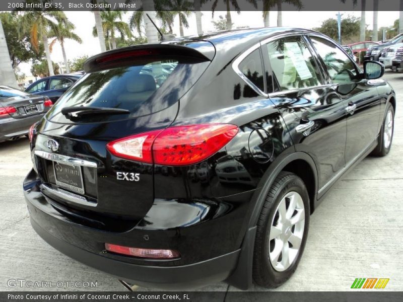 Black Obsidian / Wheat 2008 Infiniti EX 35