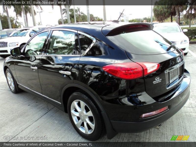 Black Obsidian / Wheat 2008 Infiniti EX 35