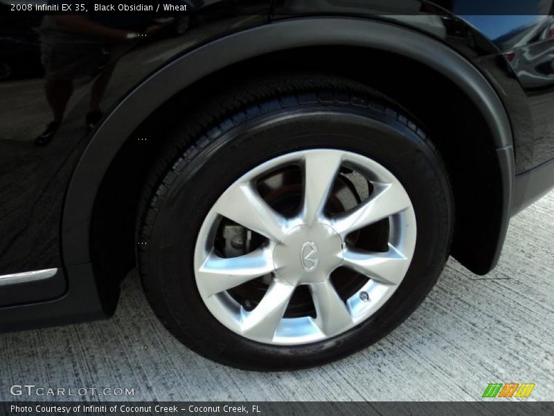 Black Obsidian / Wheat 2008 Infiniti EX 35