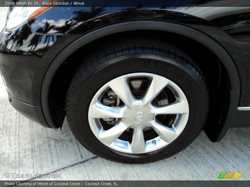 Black Obsidian / Wheat 2008 Infiniti EX 35