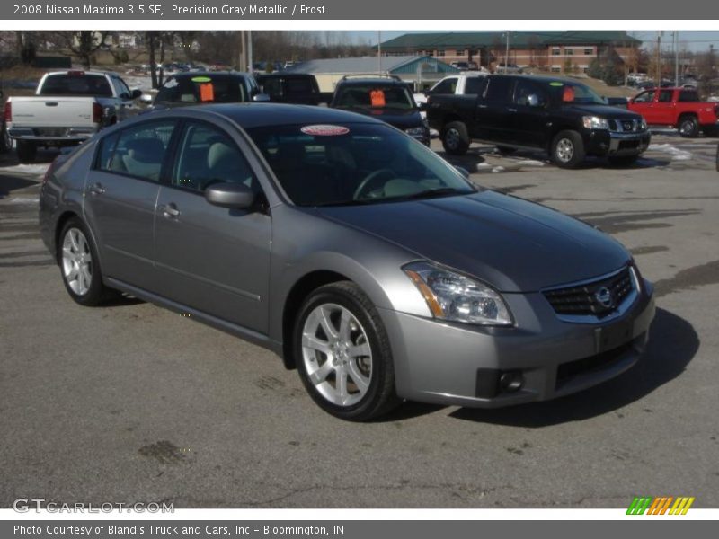 Precision Gray Metallic / Frost 2008 Nissan Maxima 3.5 SE