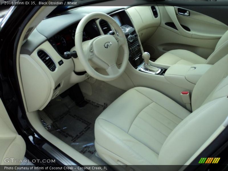 Black Obsidian / Wheat 2008 Infiniti EX 35