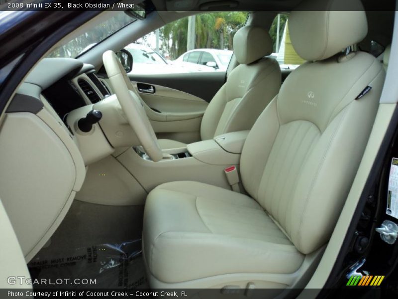 Black Obsidian / Wheat 2008 Infiniti EX 35