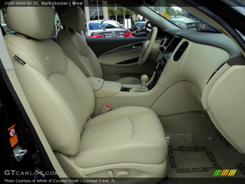 Black Obsidian / Wheat 2008 Infiniti EX 35