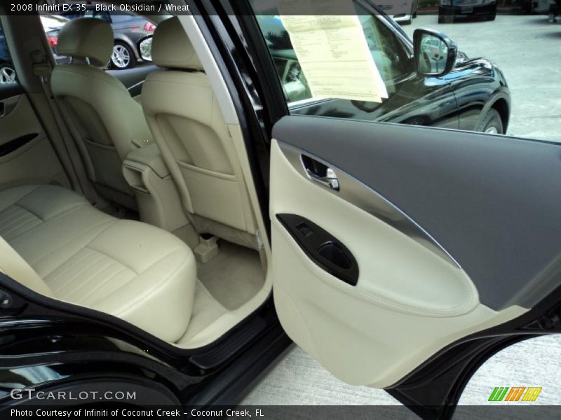 Black Obsidian / Wheat 2008 Infiniti EX 35
