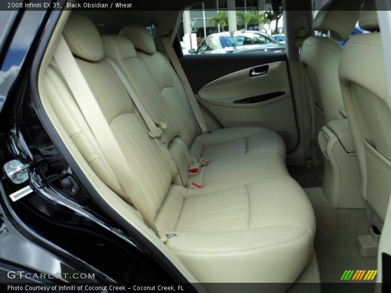 Black Obsidian / Wheat 2008 Infiniti EX 35