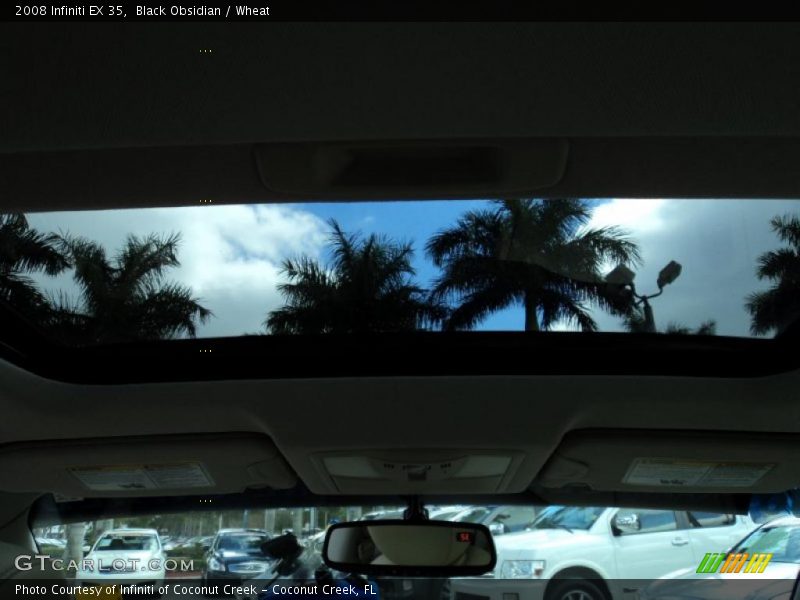 Black Obsidian / Wheat 2008 Infiniti EX 35
