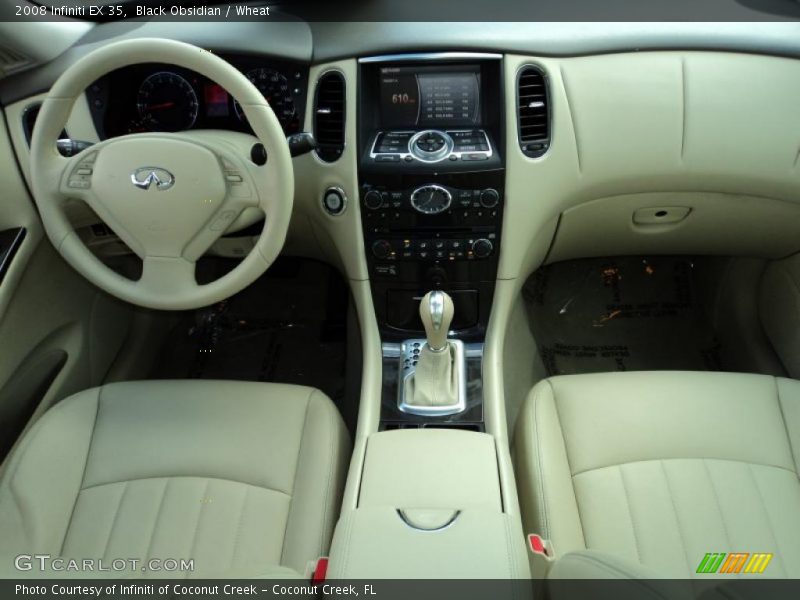 Black Obsidian / Wheat 2008 Infiniti EX 35