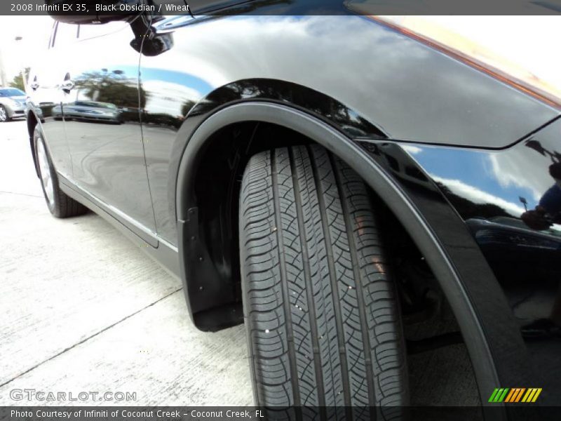 Black Obsidian / Wheat 2008 Infiniti EX 35