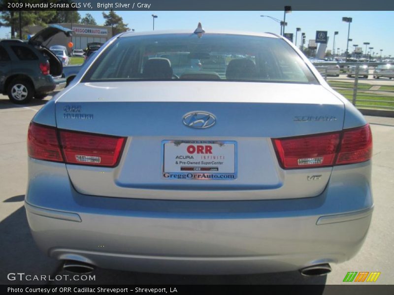 Bright Silver / Gray 2009 Hyundai Sonata GLS V6