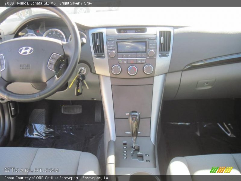 Bright Silver / Gray 2009 Hyundai Sonata GLS V6