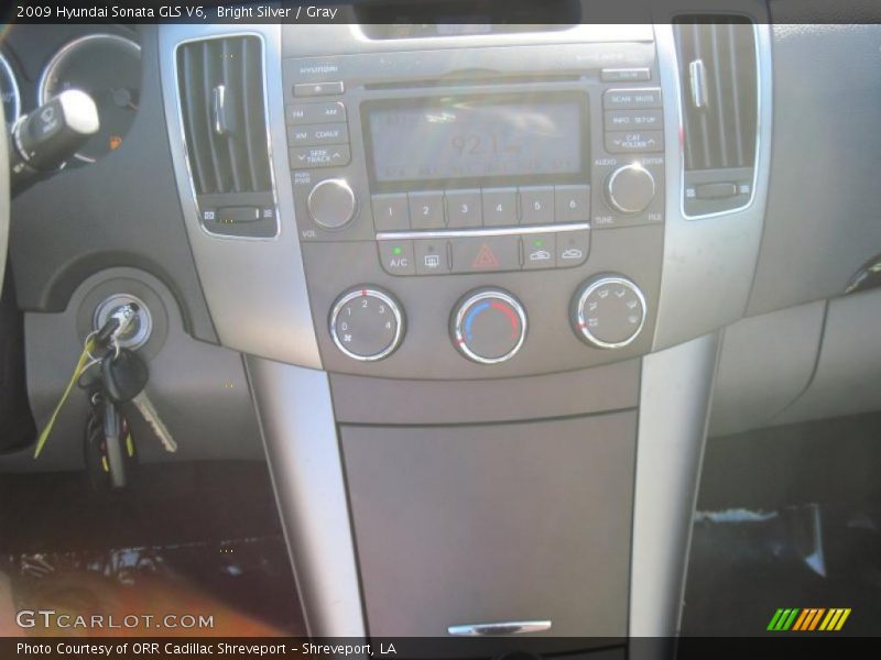 Bright Silver / Gray 2009 Hyundai Sonata GLS V6