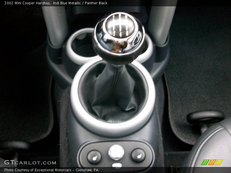 Indi Blue Metallic / Panther Black 2002 Mini Cooper Hardtop