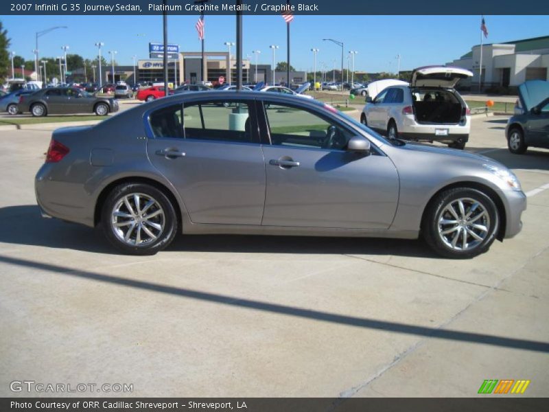  2007 G 35 Journey Sedan Platinum Graphite Metallic