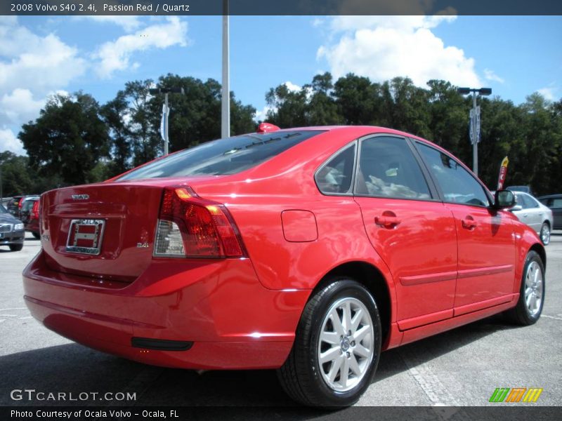 Passion Red / Quartz 2008 Volvo S40 2.4i