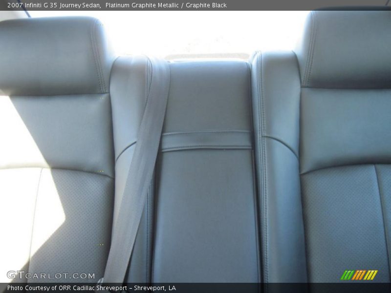 Platinum Graphite Metallic / Graphite Black 2007 Infiniti G 35 Journey Sedan