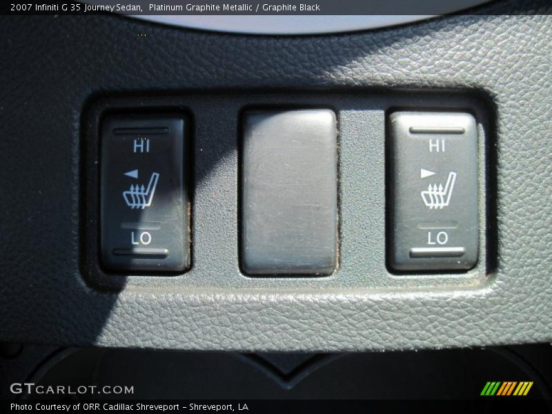 Platinum Graphite Metallic / Graphite Black 2007 Infiniti G 35 Journey Sedan