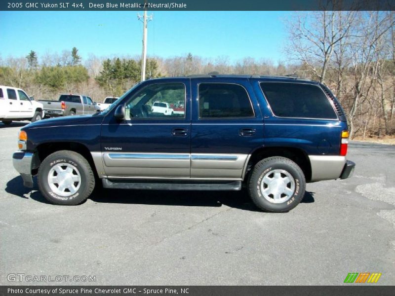Deep Blue Metallic / Neutral/Shale 2005 GMC Yukon SLT 4x4