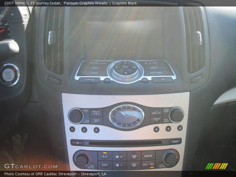 Platinum Graphite Metallic / Graphite Black 2007 Infiniti G 35 Journey Sedan