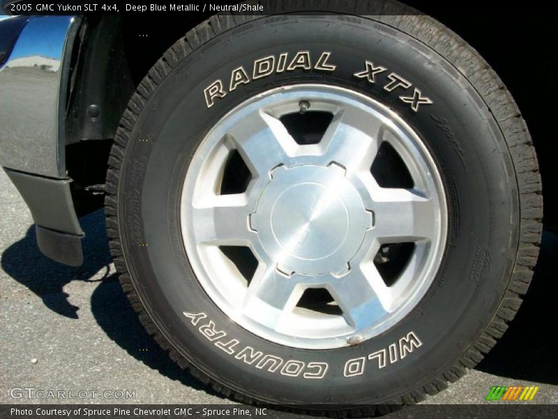 Deep Blue Metallic / Neutral/Shale 2005 GMC Yukon SLT 4x4