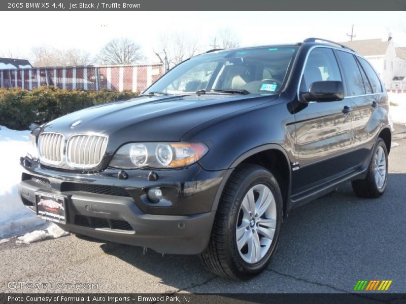 Jet Black / Truffle Brown 2005 BMW X5 4.4i