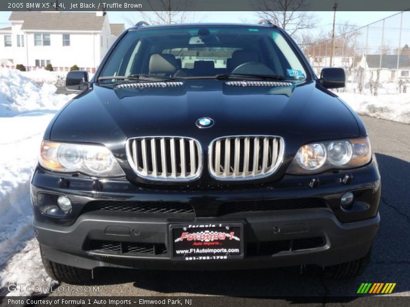 Jet Black / Truffle Brown 2005 BMW X5 4.4i