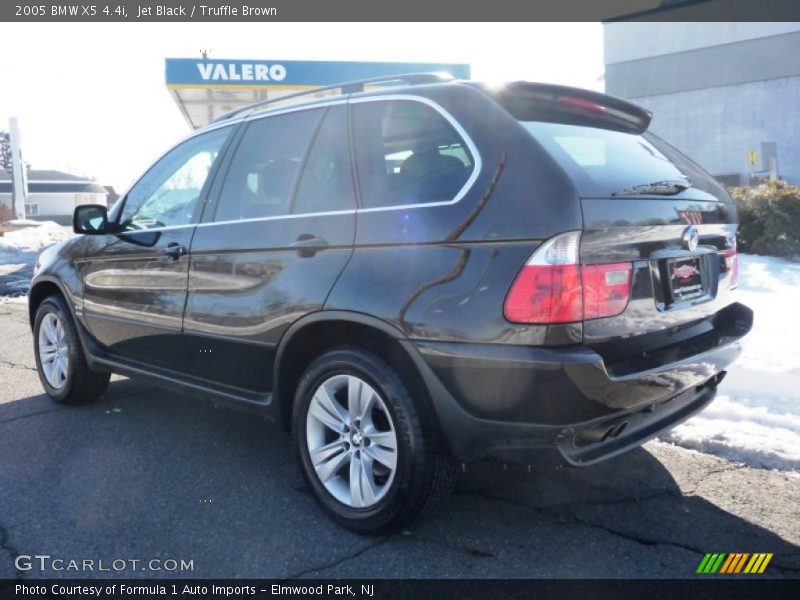 Jet Black / Truffle Brown 2005 BMW X5 4.4i