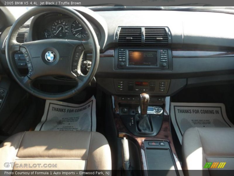 Jet Black / Truffle Brown 2005 BMW X5 4.4i