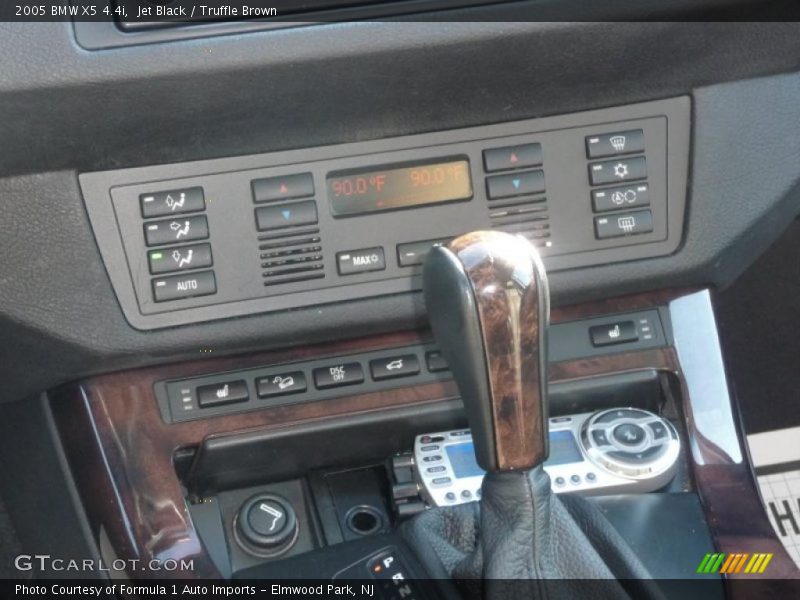 Jet Black / Truffle Brown 2005 BMW X5 4.4i