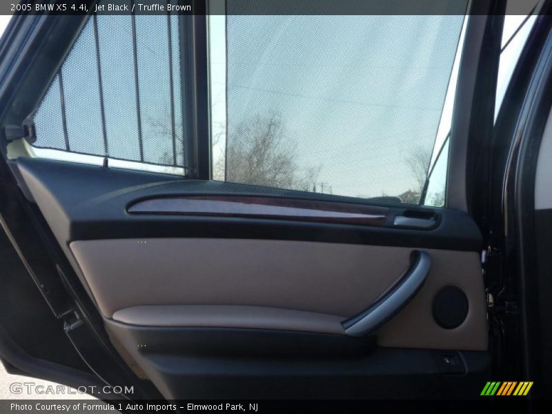 Jet Black / Truffle Brown 2005 BMW X5 4.4i