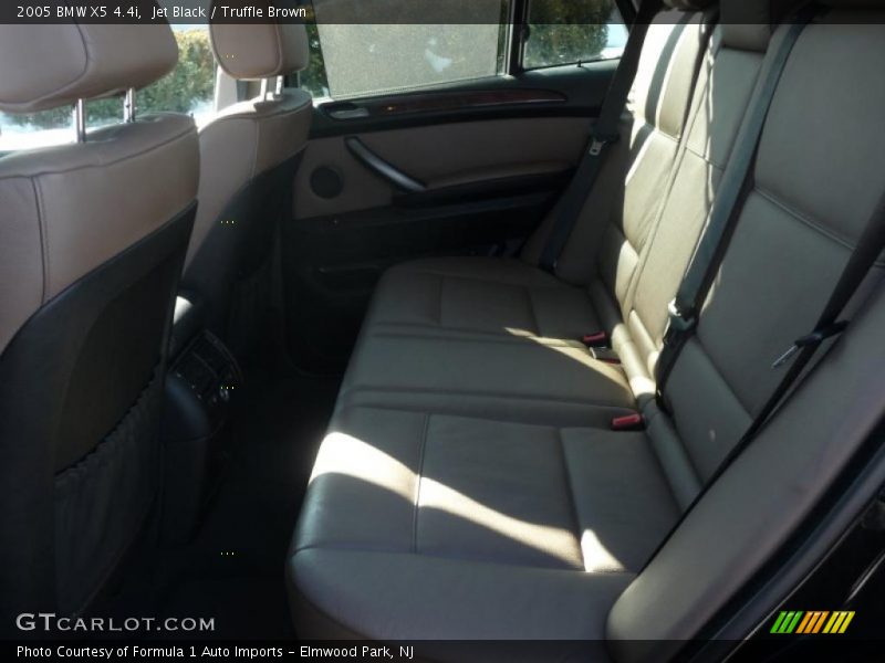 Jet Black / Truffle Brown 2005 BMW X5 4.4i