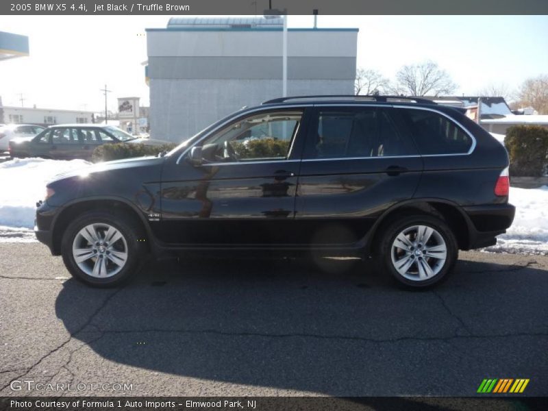 Jet Black / Truffle Brown 2005 BMW X5 4.4i